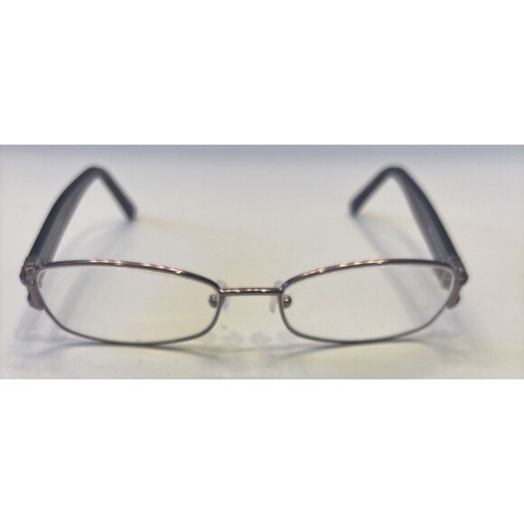 Fendi Italy F782R 756 54-17-135 Purple Metal Full Rim Eyeglass Frame Rhinestones - Picture 1 of 11